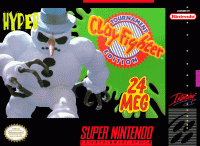 Clay Fighter Tournament Edition Super Nintendo US box art